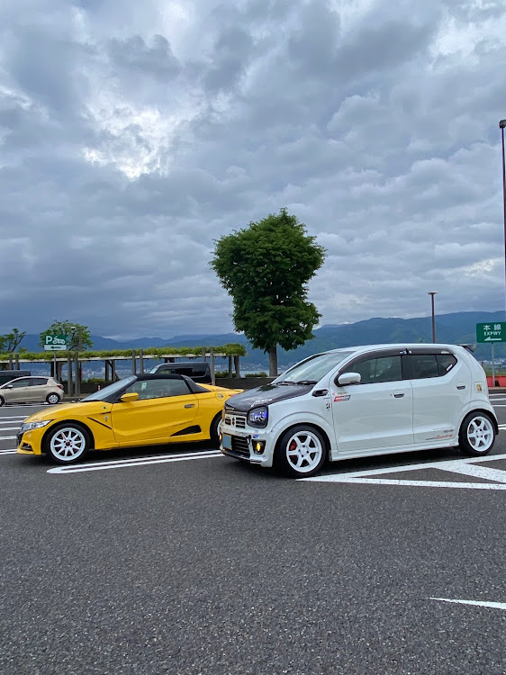 アルトワークスのいつもイイネ&コメントありがとうございます🙇‍♂️・J west36teamキャップ・お揃いで届きました👍・オイル交換断られてドボンに関するカスタム事例の投稿画像1枚目
