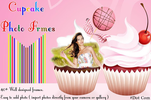 Cupcake Photo Frame