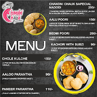 Chandni Chauk Junction menu 1