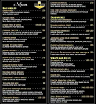 Beer Bites menu 1