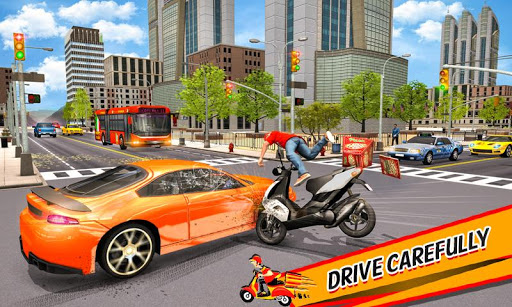 Screenshot Pizza Delivery Boy Bike Games