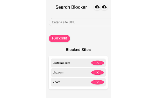 Google Site Blocker