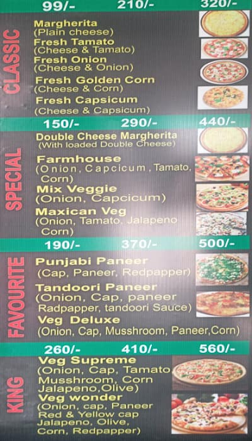 The Chilli Wok menu 