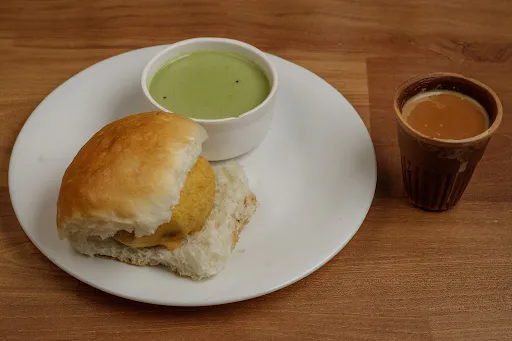 Vada Pav [2 Pieces] With Chai