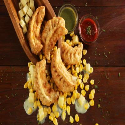 Corn & Cheese Fried Momo
