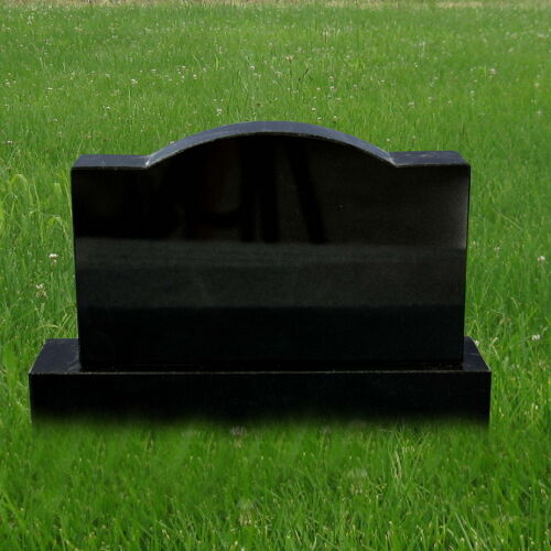 Pet Headstone Absolute Black Pet Mini Gravestone Tombstone Marker  MN-179