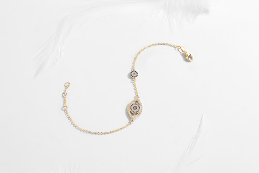 Title 3, Sterling Silver Demon Eye Bracelet offers prote...