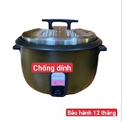 Nồi Cơm Công Nghiệp Lớn Ecosun Bm - Er2800 14 Lít To Chống Dính Nấu 6 - 8 Kg Gạo Công Suất Lớn Bh12 Tháng