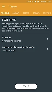   Workout timer : Crossfit WODs & TABATA- screenshot thumbnail   