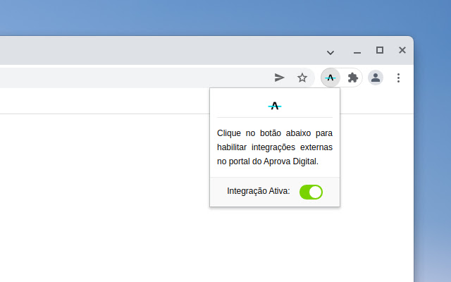 Aprova Digital - Integrações chrome extension