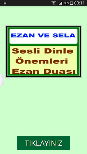 Ezan Dinle Sela Dinle