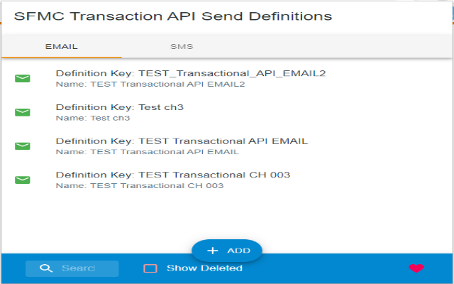 SFMC Transactional API GUI Preview image 3