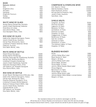 Glass House - Hilton Garden Inn menu 3