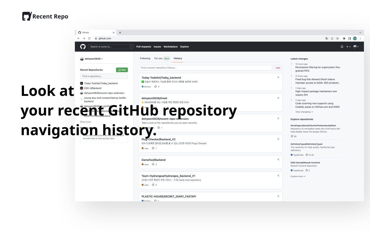 Github Recent Repo Preview image 3