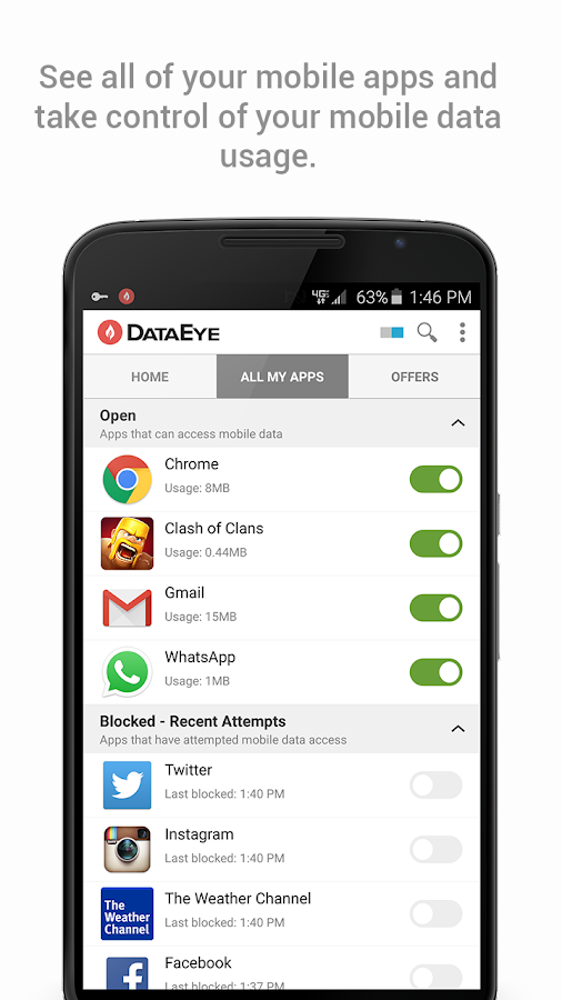  DataEye | Save Mobile Data- screenshot 