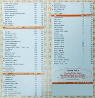 Adarsh Annapoorna menu 5