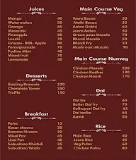 Cafe Zanzanit menu 2