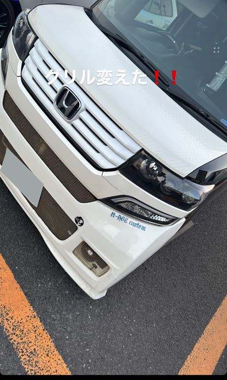 Nボックスカスタムの白青BOX化計画・車熱氷河期に関するカスタム事例の投稿画像1枚目