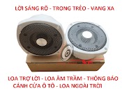 Bộ 2 Củ Loa Trợ Lời Weah350 Trắng - Loa Âm Trần - Loa Cánh Cửa - Loa Thông Báo