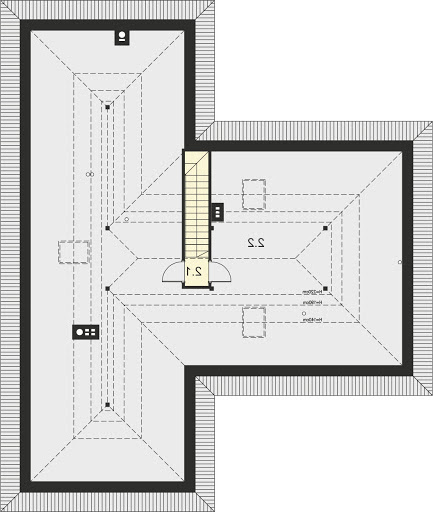 Petra - Rzut strychu - do adaptacji