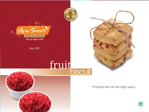 Fruit Biscuits 400 Gms