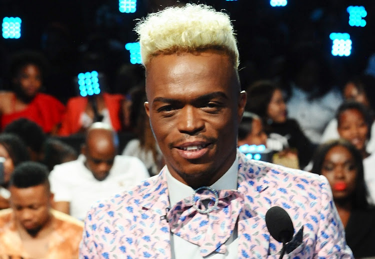 Somizi is all the glam.