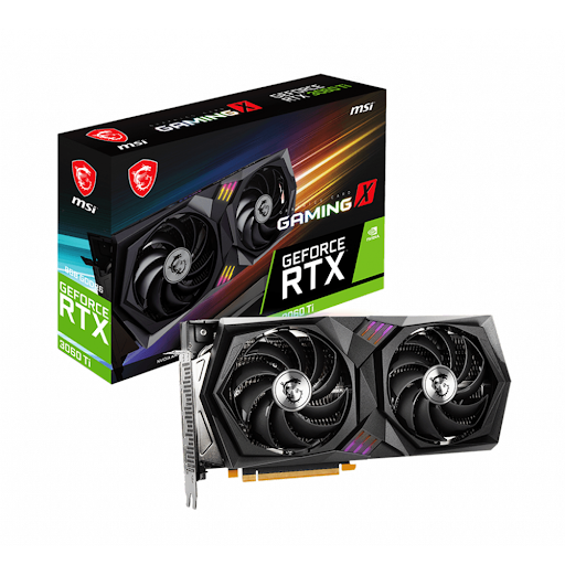 Card màn hình MSI GeForce RTX 3060 Ti GAMING X 8G LHR 8GB GDDR6 