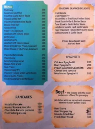 Moon Rakers Restaurant menu 4