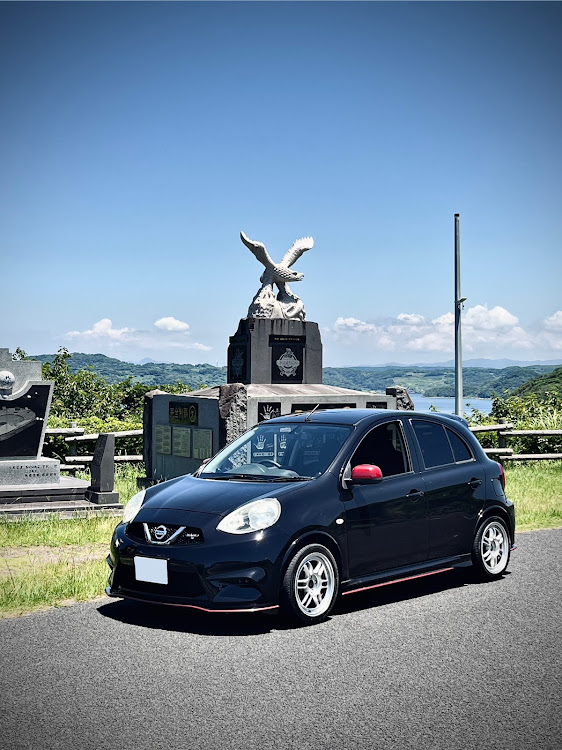 マーチの福岡・ドライブ・ホークスモニュメント・鷹島・モンゴル村に関するカスタム事例の投稿画像2枚目