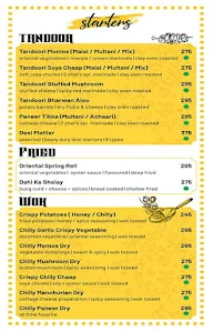 Indus Flavour Express menu 3