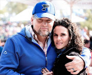 Steve and Janine Hofmeyr welcomed their first child together.