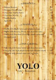 Yolo cafe & Restaurant menu 6