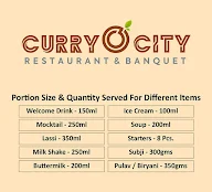 CurryOcity menu 4