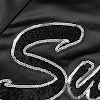 supreme®/mitchell & ness® sequin logo varsity jacket fw21