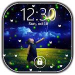 Cover Image of 下载 Lockscreen - Butterfly&Firefly 1.0.3 APK