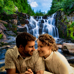 Cover Image of Download Waterfall Photo Frames 1.0 APK