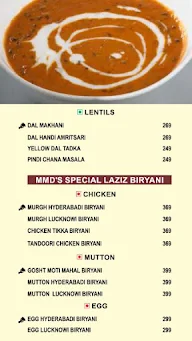 Moti Mahal Delux menu 1