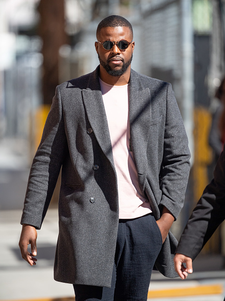 Winston Duke is seen at 'Jimmy Kimmel Live' on March 13, 2019 in Los Angeles, California.