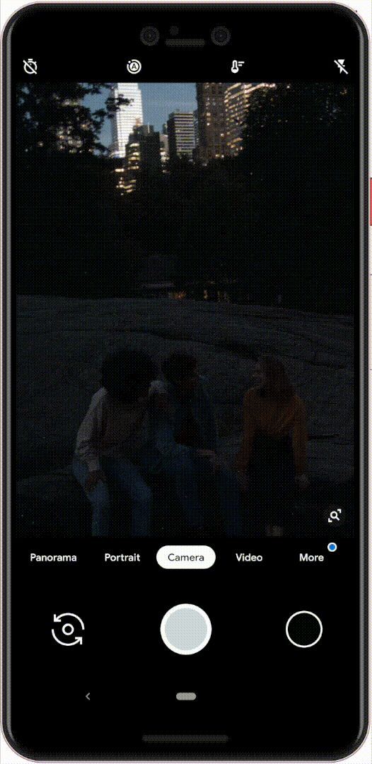 Así es el modo noche que Google ha estrenado en la cámara de sus móviles 1