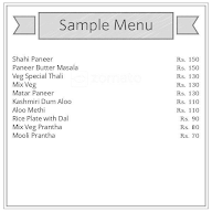 Panditji Thali & Caterers menu 2