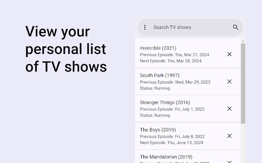 TV Show Tracker