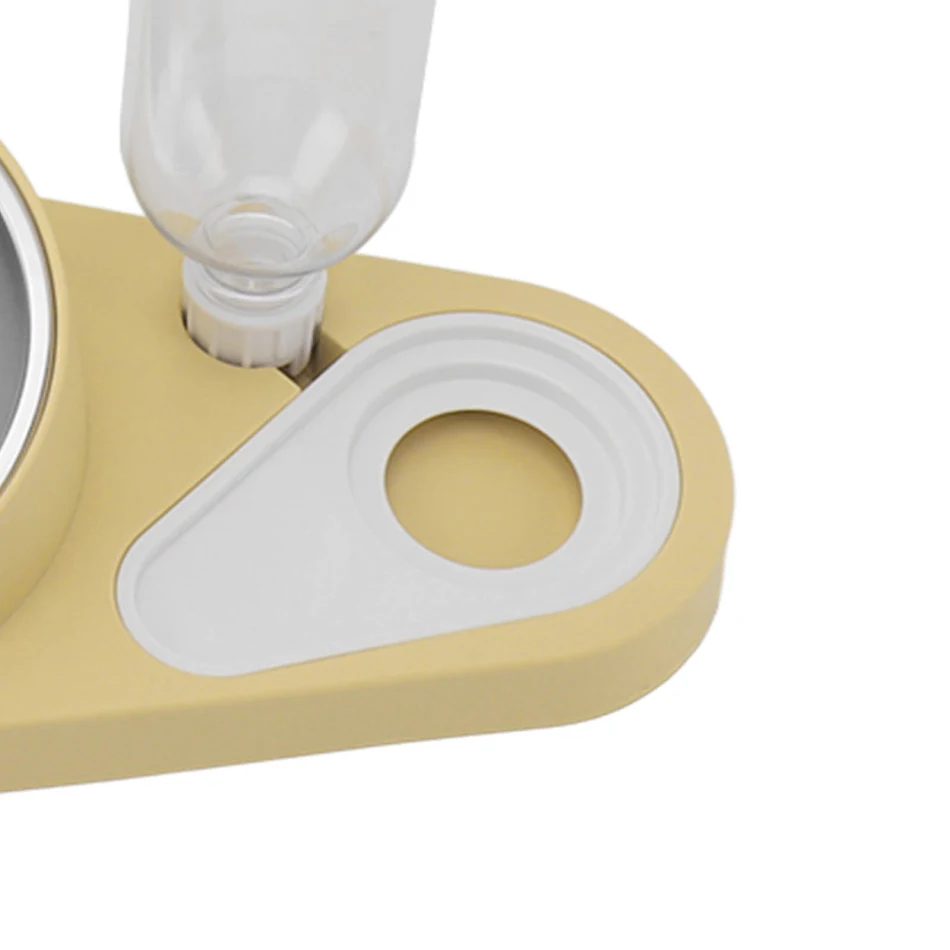 Pet Food Water Dispenser Cat Dog Water Food Feeder Professional Cervical Spine Protecton 2 in 1 for Pets for Cats for Dr