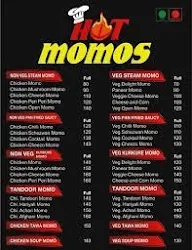 Hot Momos menu 1