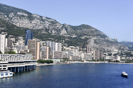 The Monte Carlo waterfront.