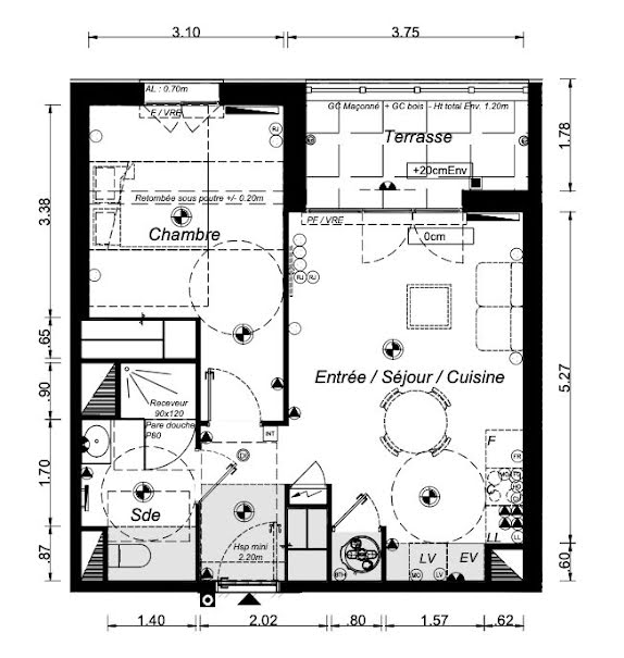 Vente appartement 2 pièces 44 m² à Arcachon (33120), 395 000 €