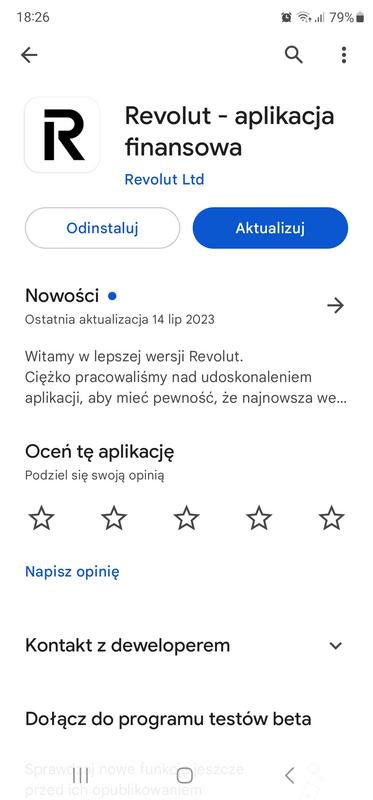 Nowe logo Revoluta - zmiana w Google Pay