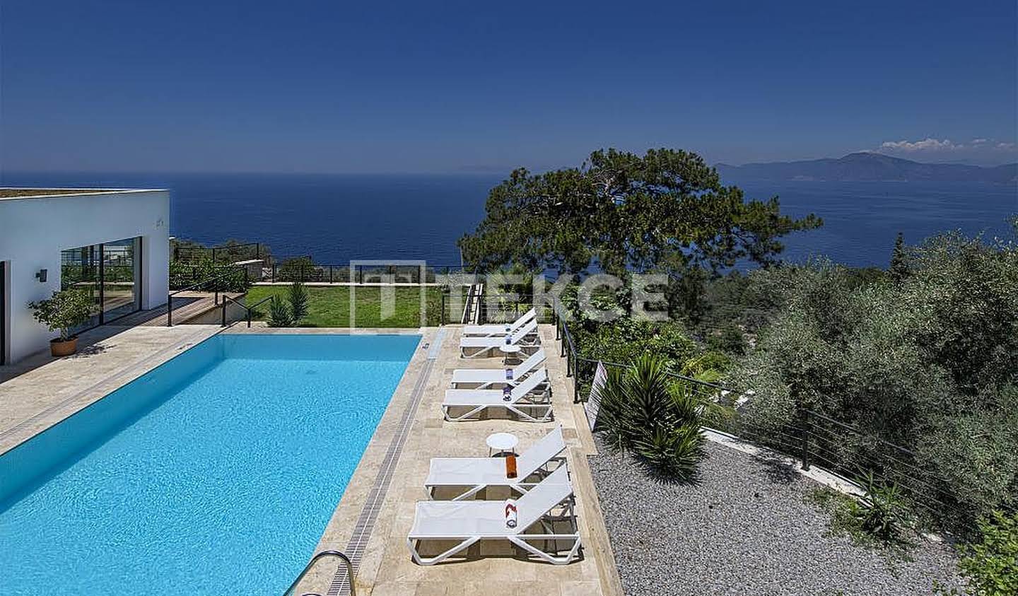 House with pool and terrace Muğla