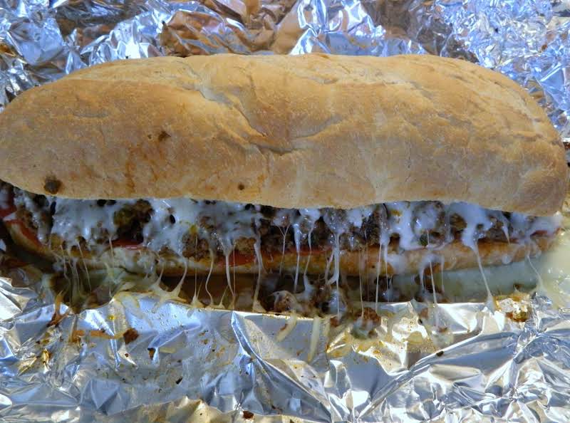 Super-size Stromboli Sandwich