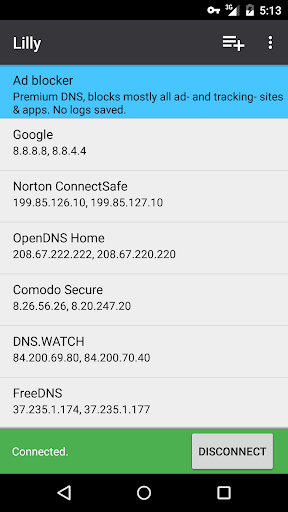 Lilly: DNS Setter Adblocker