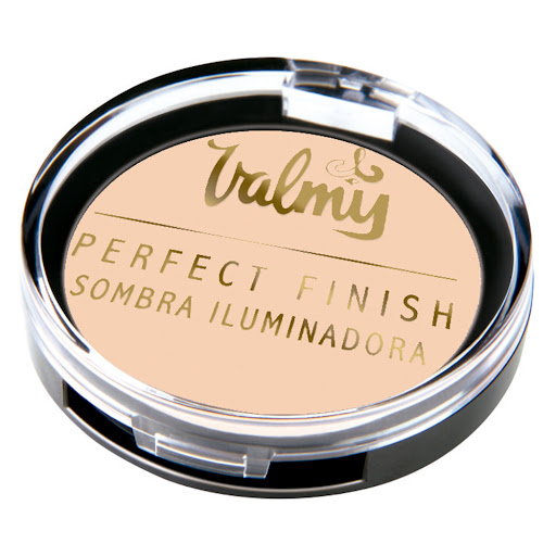 //Sombra Valmy Iluminadora Crema Porcelana 01 Som Valmy Iluminadora Crm 01 Porcelana